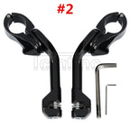 1-1/4" Highway Foot Pegs for Harley (Fits Engine Guard Crash Bar)