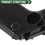 Bumper Bracket for Toyota Corolla (2014–2016) Front Right Passenger Side
