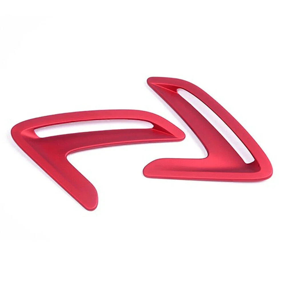 Side Body Marker Fender Air Wing Vent Trim for BMW 3 Series GT (2013-2017)