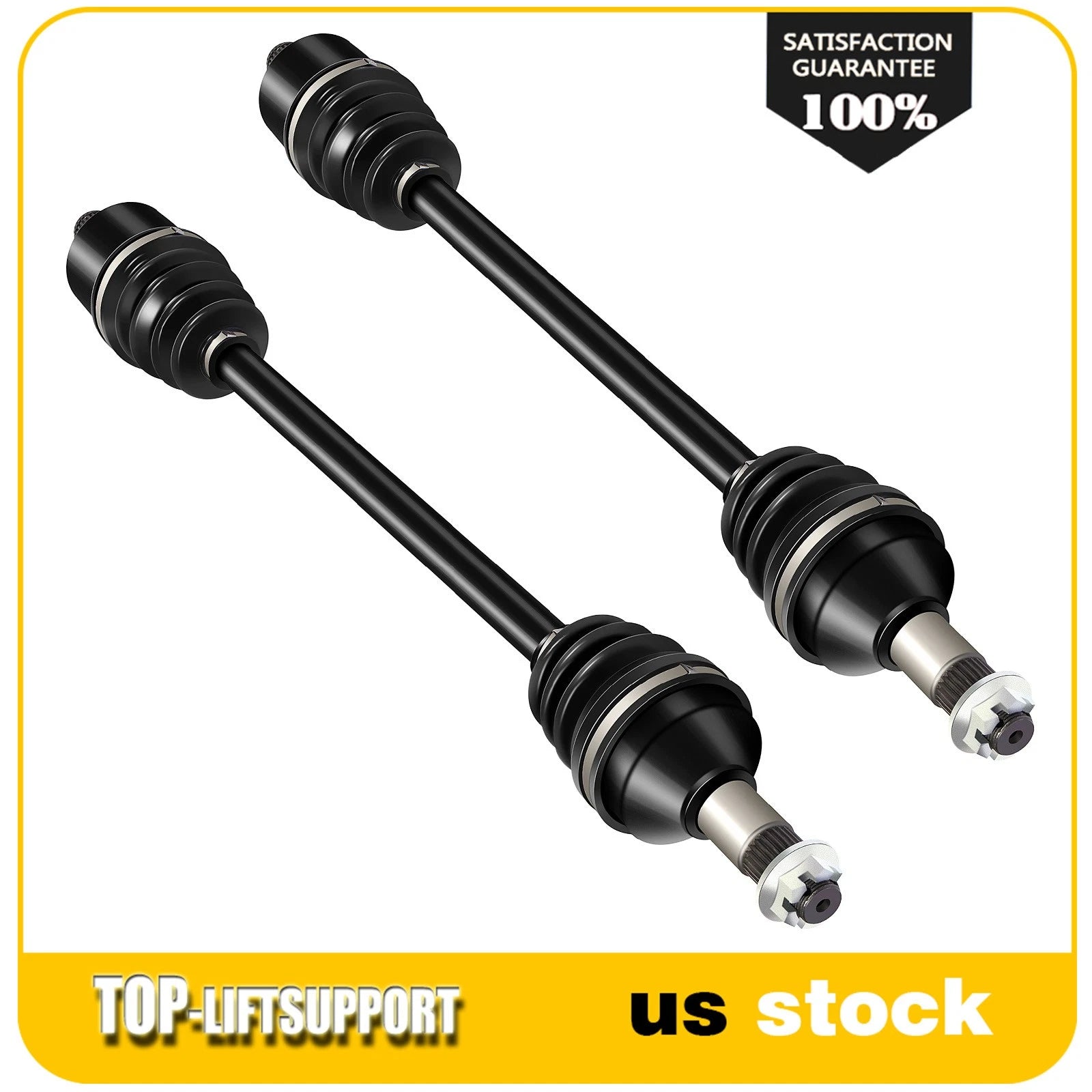 2X Rear CV Axle Shaft for Arctic Cat Wildcat 1000 (2012–2015)