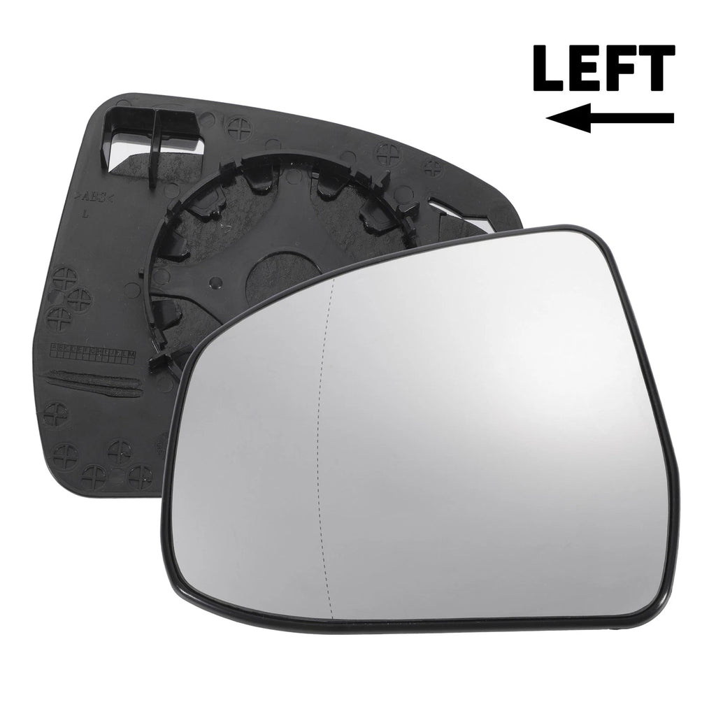 Left Side White Aspherical Mirror Glass for Ford Focus (2012–2018)