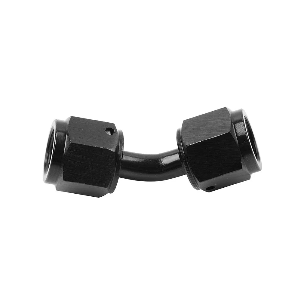 4AN Female to Female 45������ Swivel Coupler Fitting Adapter Connector