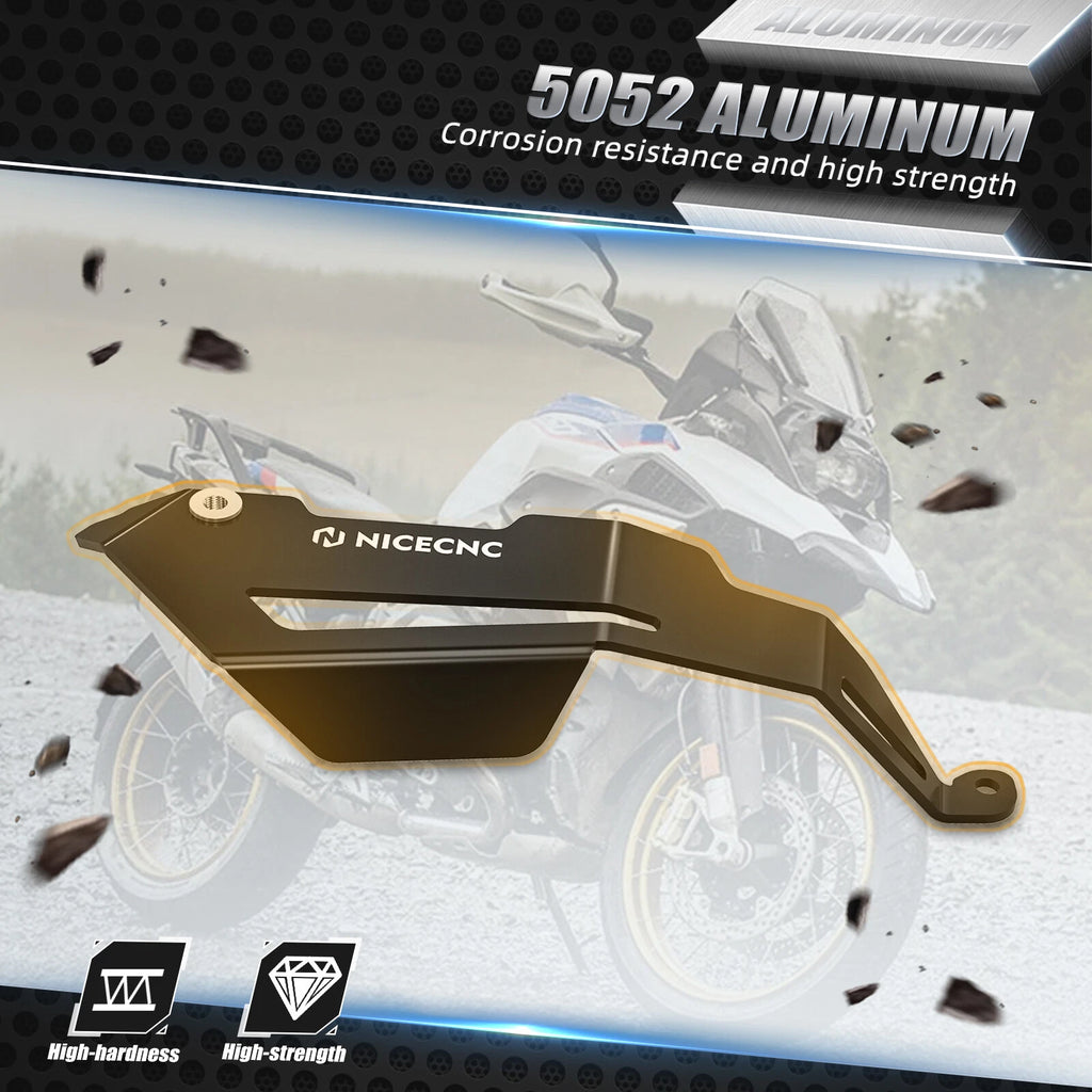 CNC Muffler Flap Control Guard for BMW R1200GS Adventure (2013–2018)