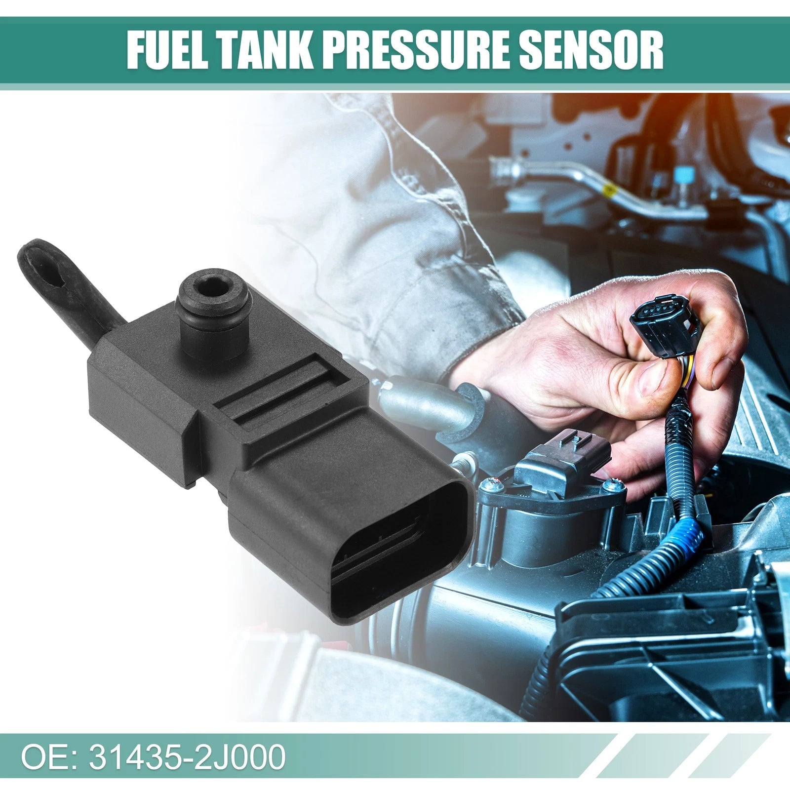 Fuel Tank Pressure Sensor 31435-2J000 for Hyundai Accent (2012–2022)