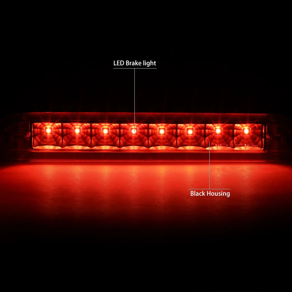 LED Third Tail Brake Light for Ford Escape Mariner (2001–2007)