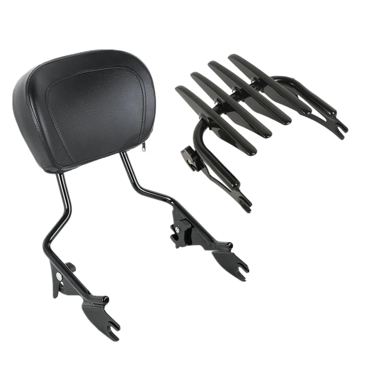 Sissy Bar Backrest & Luggage Rack for Harley Touring Road Glide (2009–2025)