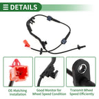 ABS Wheel Speed Sensor 57475SENH01 for Honda Fit Saloon (2003–2006)