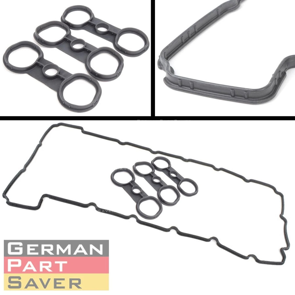 Camshaft Adjuster Eccentric Shaft Seal with Valve Cover Gasket for BMW N52 (2006–2013)