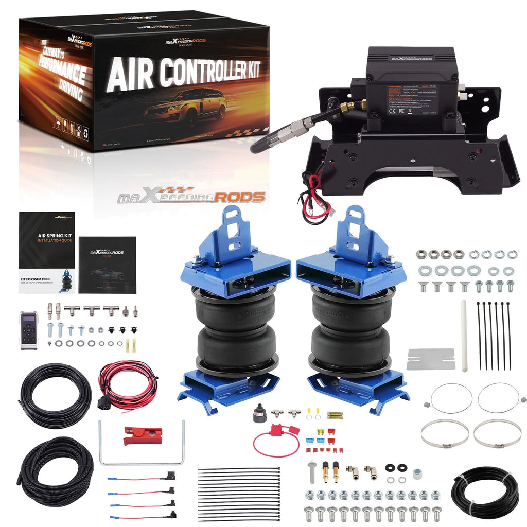 Air Suspension Kit with Dual-Path Wireless Compressor for Ram 1500 (2019–2025)