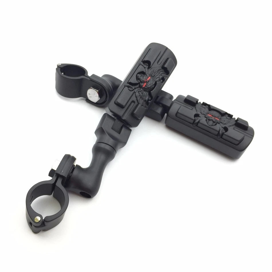 1.5" Black SA Zombie Foot Peg for Honda GoldWing VTX1300 Shadow Valkyrie