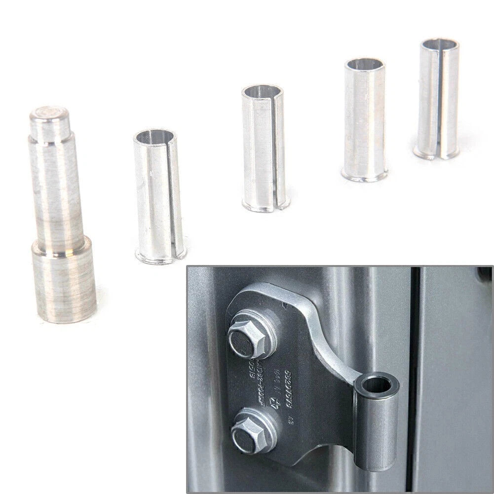 Door Hinge Pin Liners Bushings Kit for Jeep Wrangler JK (2007–2017)