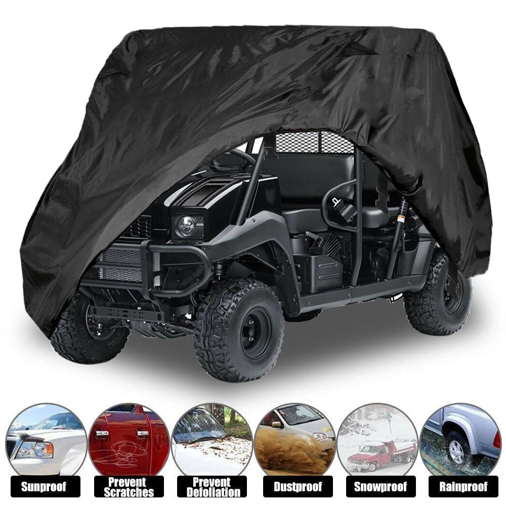 Waterproof Utility Vehicle Storage Cover for Kawasaki Mule 4000 (2020)