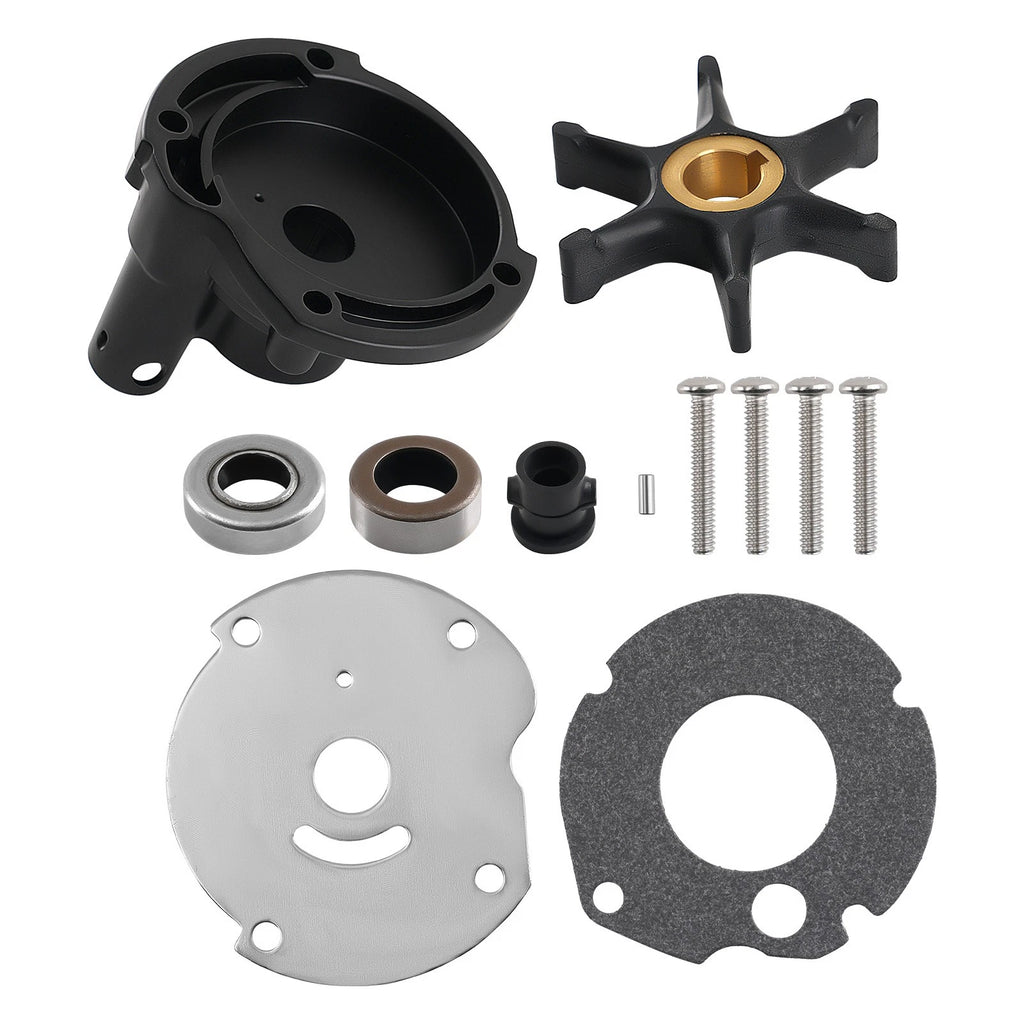 Cooling Water Pump Impeller Kit for Johnson Evinrude 9.5HP 10HP (1990-1999)