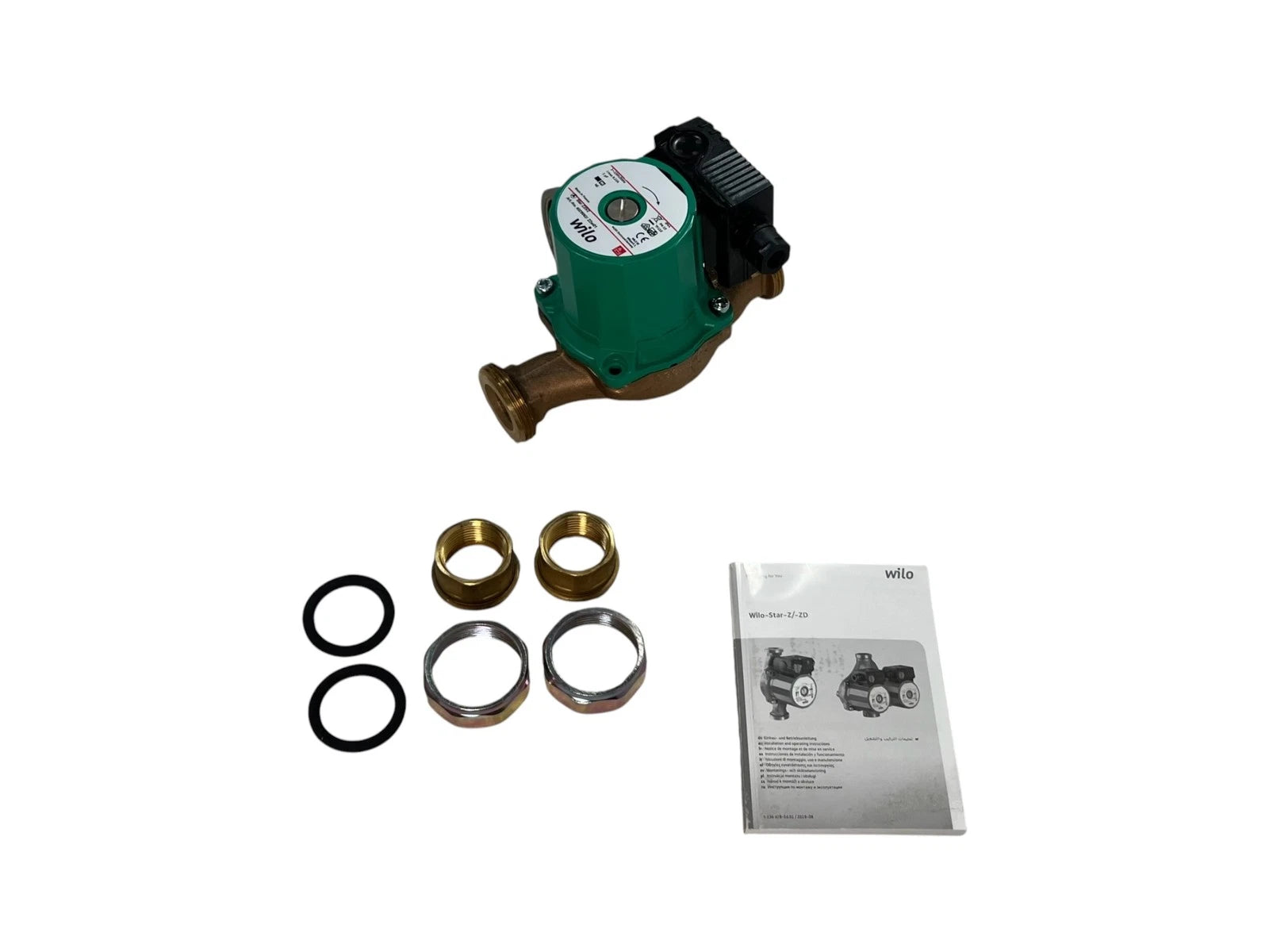 Wilo Star-Z 25/2-EM Domestic Hot Water Recirculation Pump 230V/50HZ