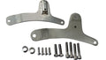 Chrome Sissy Bar Side Plates for Harley Sportster (1986–1993)