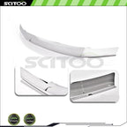 Set of 4 Chrome Stone & Bug Deflectors for Ford F-250/F-350/F-450/F-550 (2017–Present)