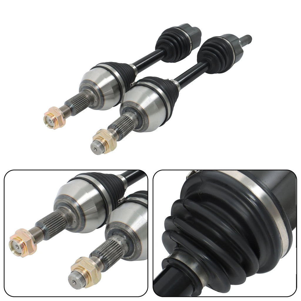 Set of 2 CV Axle Shafts for Chevy Equinox (2010–2017)