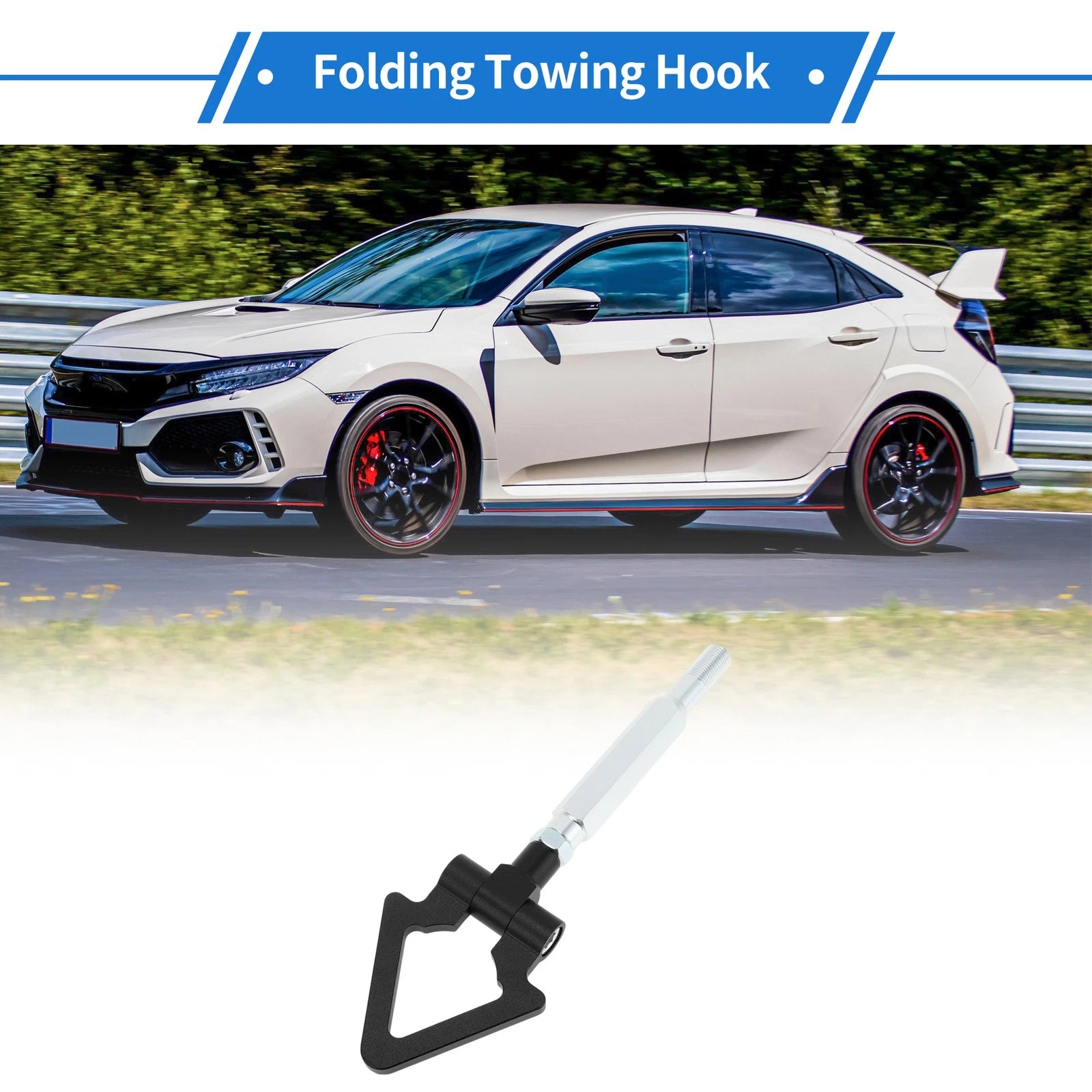 Front/Rear Triangle Tow Hook  