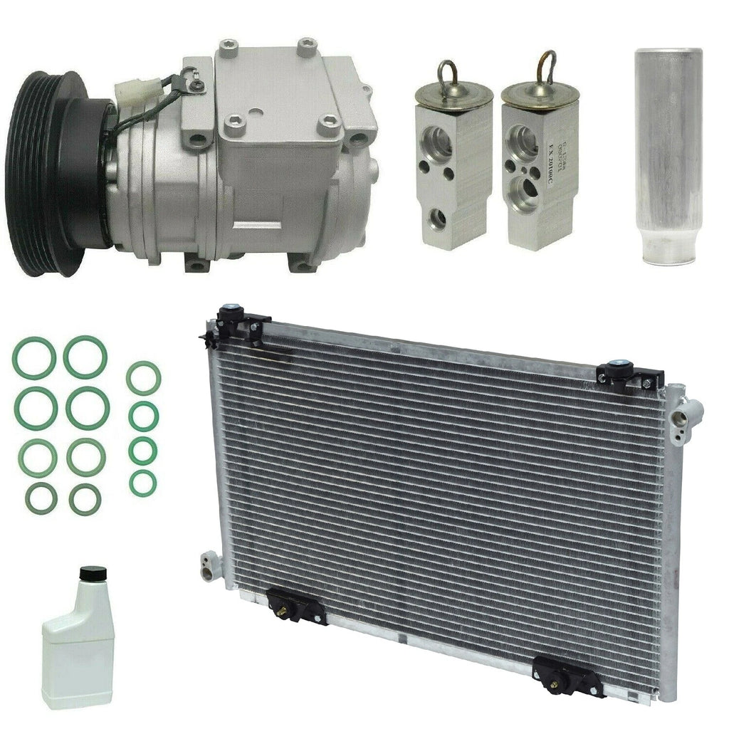 AC Compressor Kit with Condenser for Toyota Hilux (2005–2015)