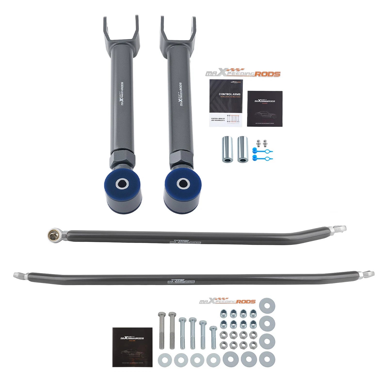 Front Adjustable Control Arm Steering Kit for Jeep Cherokee XJ (1984–2001) Wrangler TJ