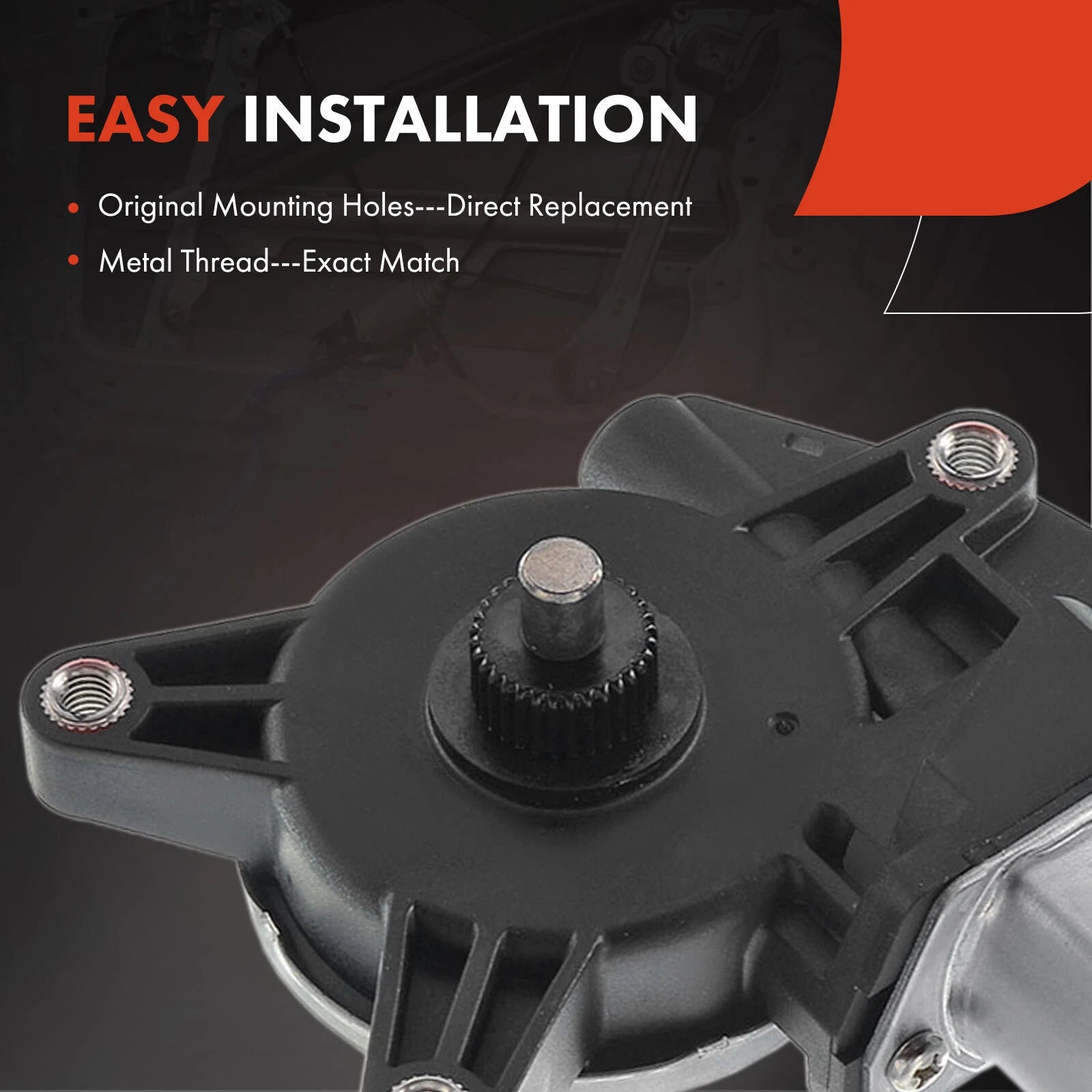 Right Window Motor for Hyundai Elantra (1996–2000), Sonata (1996–2005), Kia Optima