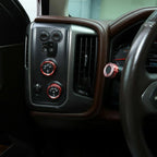 Chrome Exterior Door Handle Lock Cylinder Cap for Ford Explorer