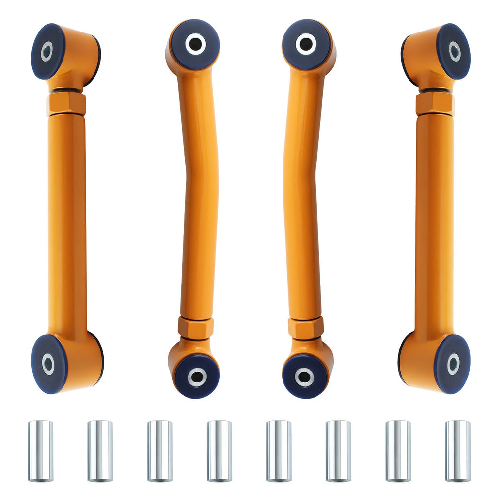 Set of 2 Rear Upper and Front Lower Control Arms for Jeep Grand Cherokee ZJ (1993–1998)