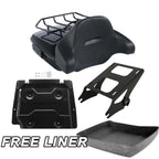 Chopped Trunk Mount Rack Plate for Harley Electra Road Glide (2014–2026)