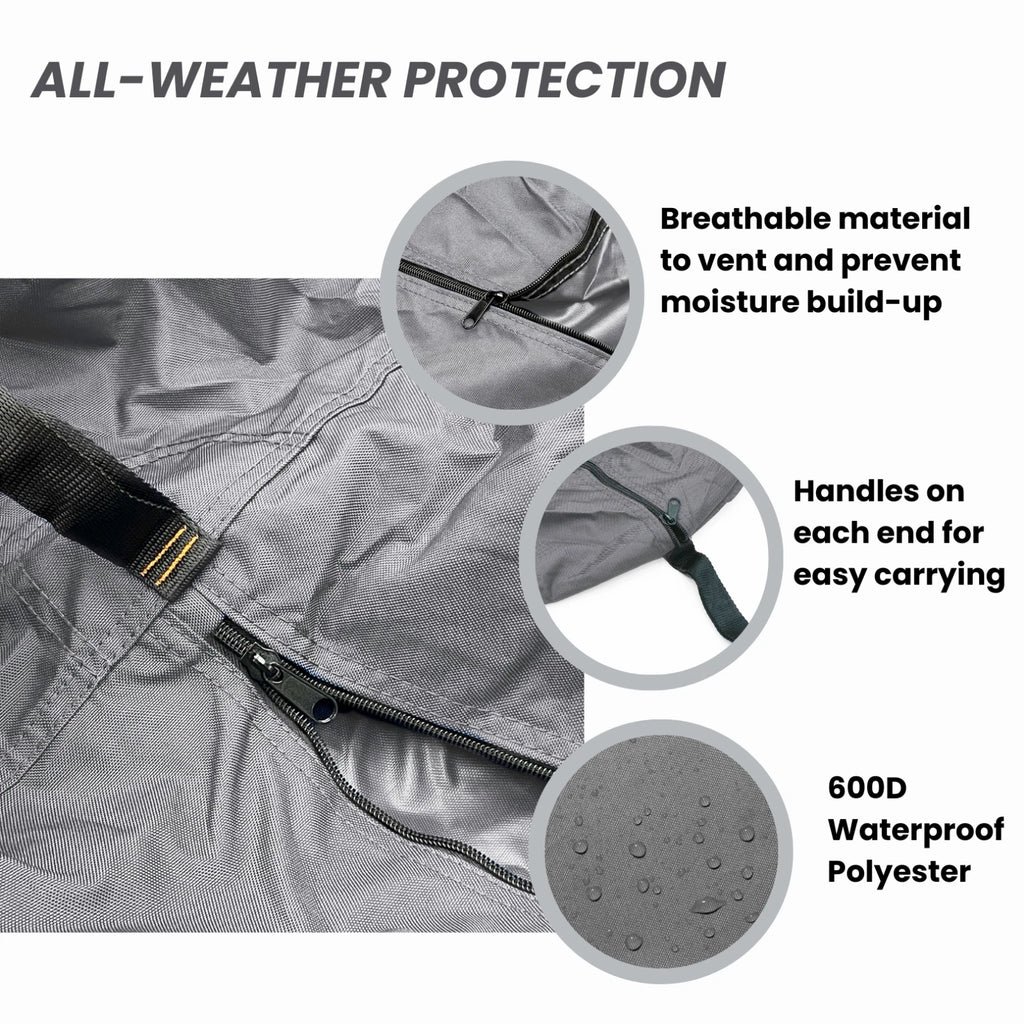 Canoe Kayak All Weather Boat Storage Cover for EliteShield (up to 16')