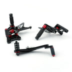 CNC Aluminum Rearsets Footpegs for Suzuki GSX-R 1000 (2017–2023)
