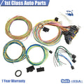 21 U Circuit Wiring Harness for Chevy Mopar Ford Hotrods (Extra Long Wires)