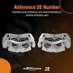 Brake Calipers for Honda Odyssey, CR-V, Crosstour (2000–2023)