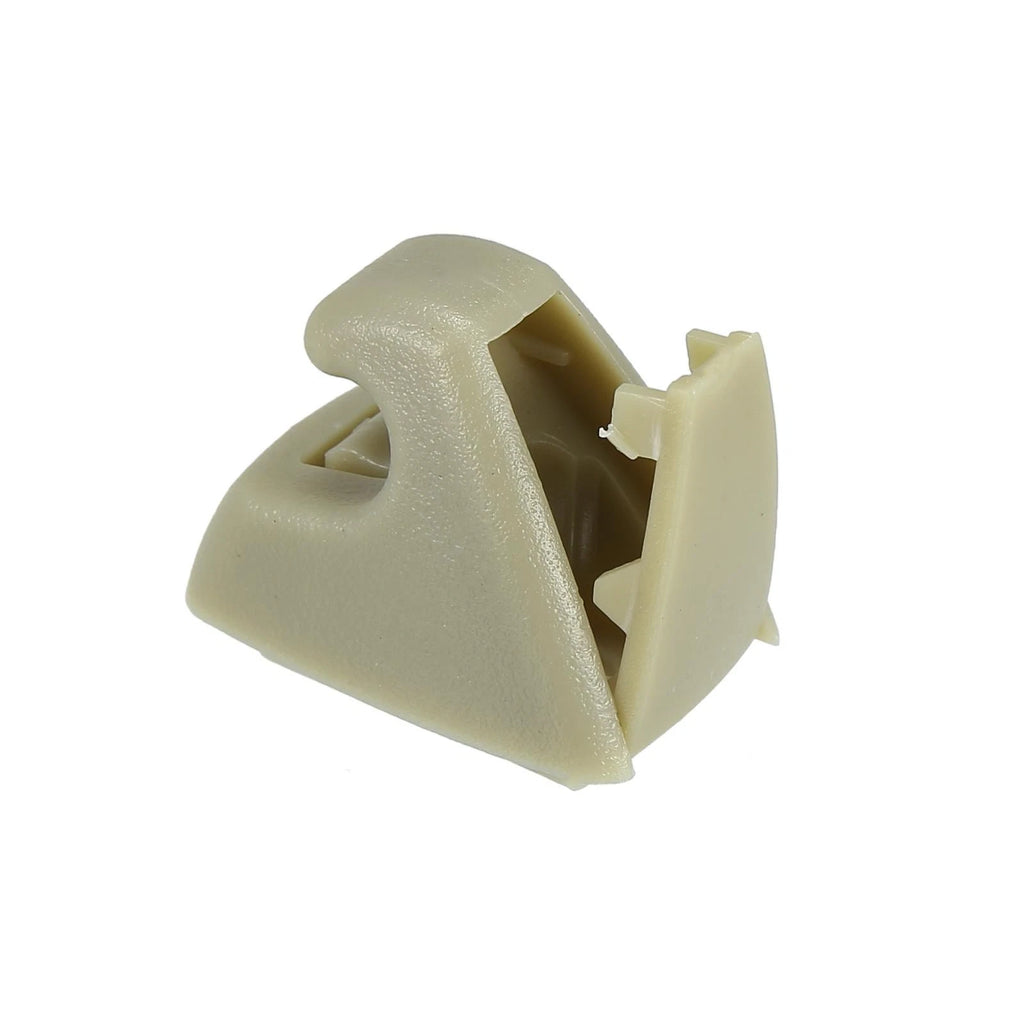 2X Beige Plastic Visor Hook Clip Bracket Retainer 15882854 for Chevy GMC 