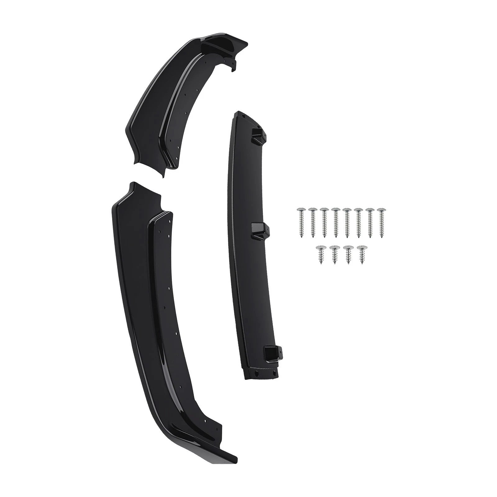 Gloss Black Front Bumper Splitter Lip for BMW F30 320i 328i (2012–2015)