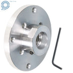 Set of 2 Steel Wood Lathe Face Plates for Various Lathes (1 Inch x 8tpi)