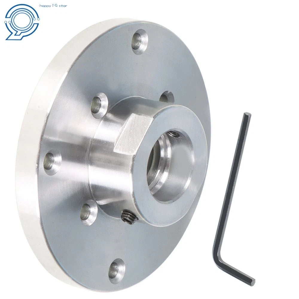 Set of 2 Steel Wood Lathe Face Plates for Various Lathes (1 Inch x 8tpi)