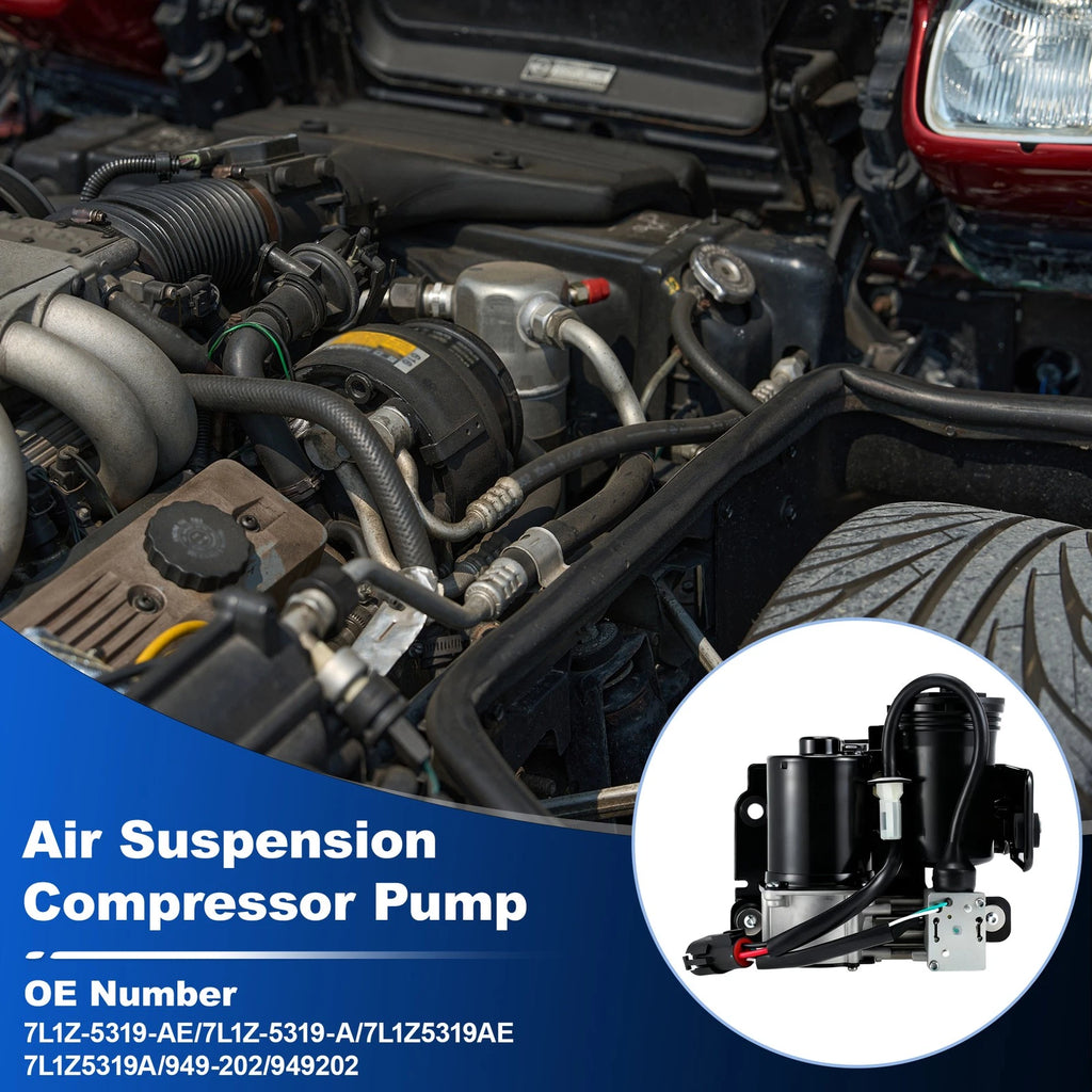 Air Suspension Compressor Pump for Ford Expedition (2007–2018) 7L1Z-5319-AE