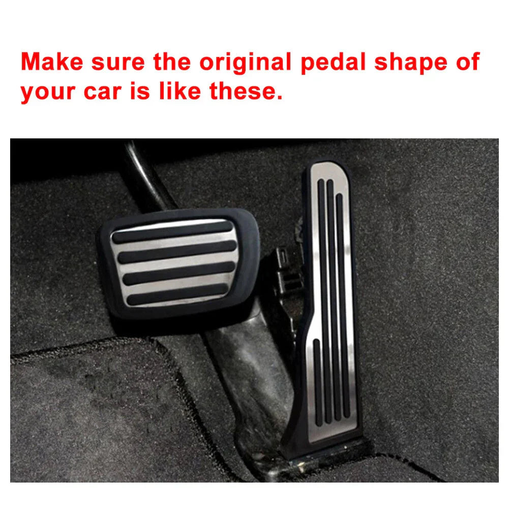 Stainless Steel Brake Gas Pedal Covers for Cadillac ATS ATS-V ATS-L CT6 CT5