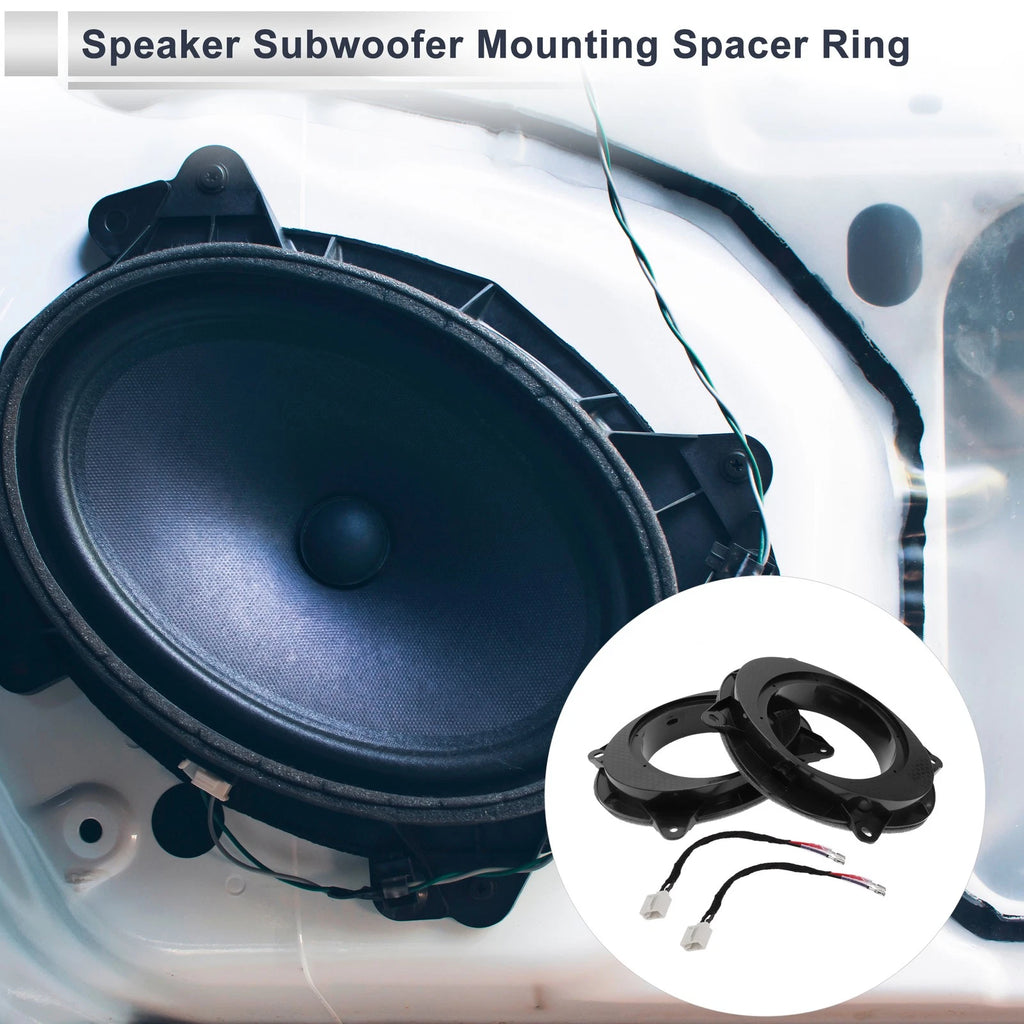 Set of 2 Speaker Spacer Rings for Toyota 6x9" to 6.5"