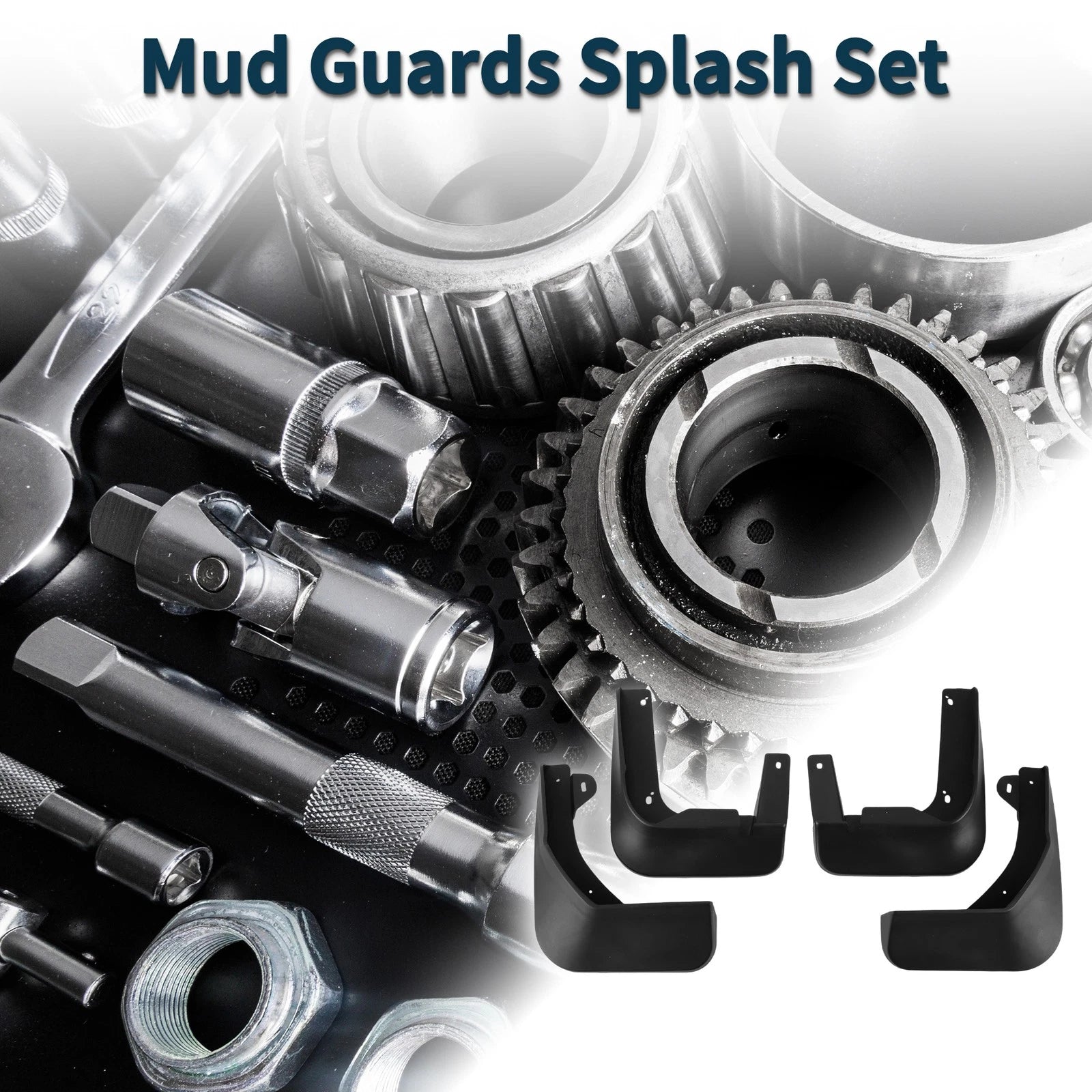 Set of 4 Mud Flaps Splash Guards for Volkswagen Cross Lavida (2014–2017)