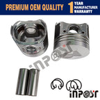 Engine Overhaul Rebuild Kit with Liner for Kubota T1600H