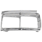 Chrome Headlight Surrounds for Landcruiser FJ80 FZJ80 HDJ80 HZJ80 (1990–1994)