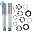 Set of 2 Trailer Axle Round Spindles Kit 1-1/4" × 8-1/4"