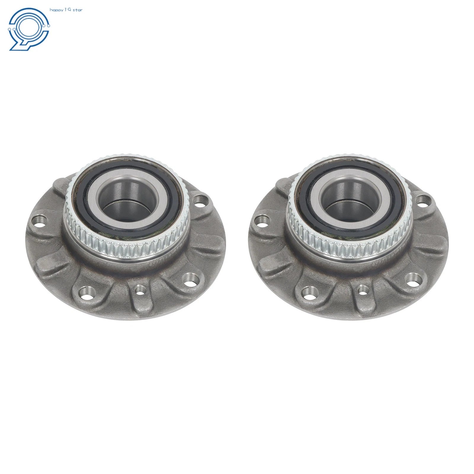 2X Front Wheel Hub & Bearing Assembly for BMW E34 E36 E46 (1982–2006)