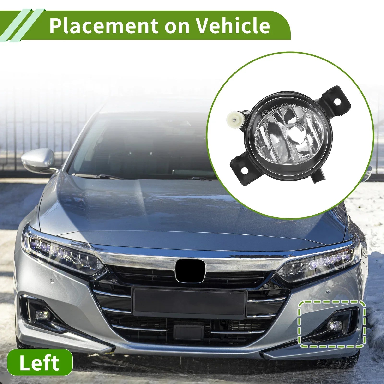 1 Pc Left Fog Light Grill for BMW X5 (2011 - 2013)