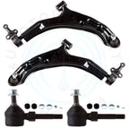 Set of 2 Front Lower Control Arms for Nissan Sentra (2001–2006)