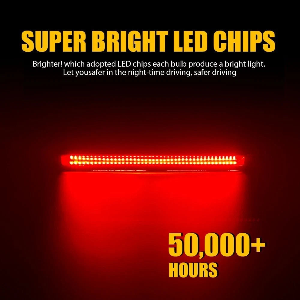 2Pcs Third Brake Light for Buick Terraza (2005–2007) Red LED Plastic