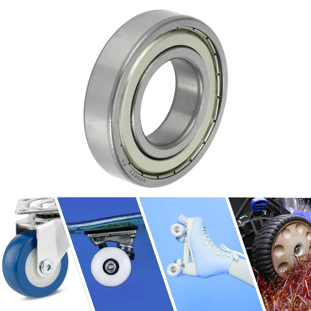6208ZZ Deep Groove Ball Bearing for Scooter Skateboard (40x80x18mm)