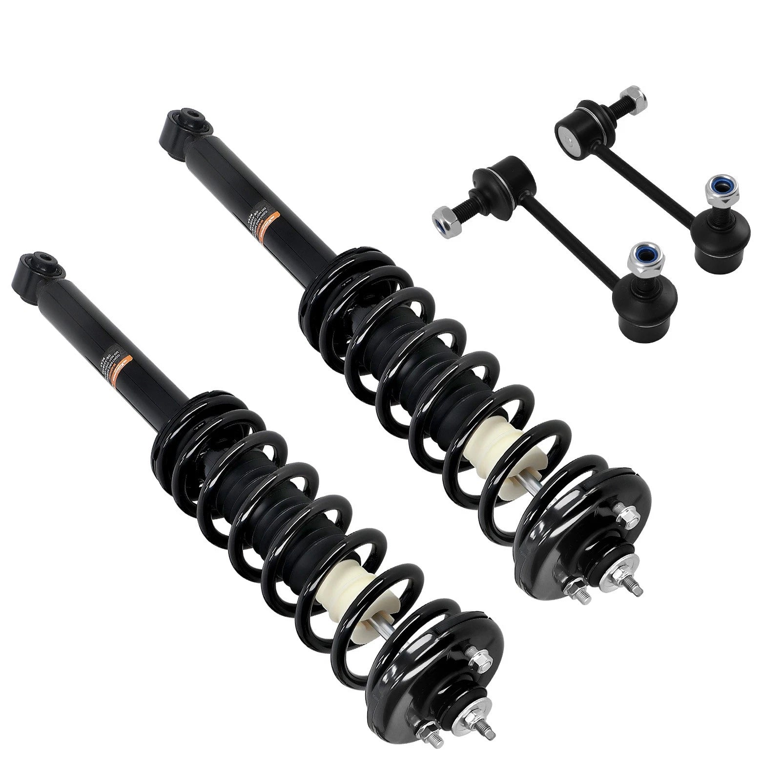 Rear Struts w/Sway Bar Links for Honda Accord (2003–2007) & Acura TL (2004–2008)