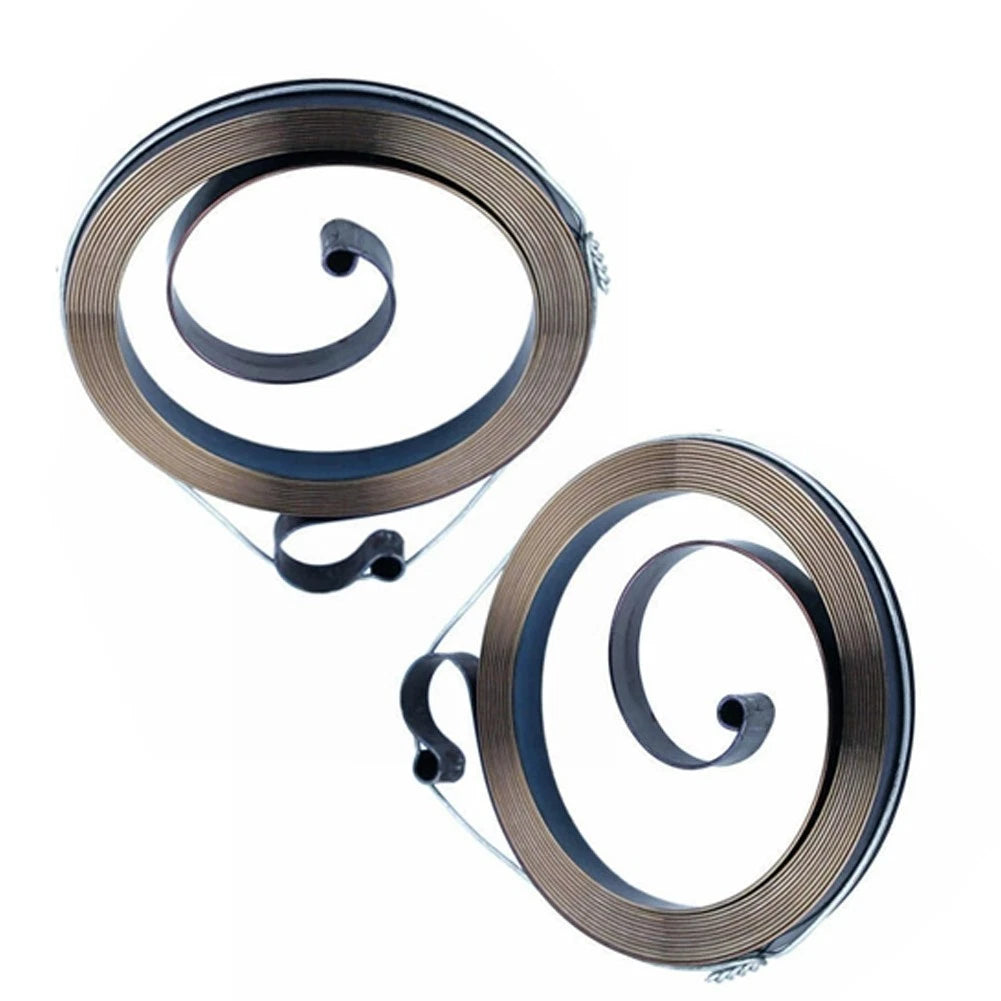 Recoil Starter Spring Set of 2 for Chainsaw (Improved Performance)